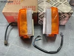 Peugeot 604 Right+ Left Front Turn Signal Light Bicolor Seima 1123.0801/0701 Nos. Fixed Price $150.37.