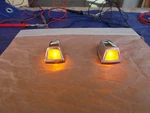Turn Signal Repeaters Indicators Chrome Fender Top Mopar Chrysler Dodge Plymouth. Fixed Price $84.49.