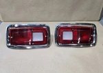 1971 77 Dodge Van B100 B200 Sportsman Tail Lights Brake Turn Signal With Trim. Fixed Price $349.00.