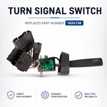 Turn Signal Switch For Volvo Vnl 630 660 670 Vnm 200 430 1624136 New. Fixed Price $39.99.