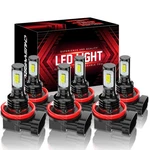 For Freightliner Cascadia 2008 - 2017 6PC Combo Led Headlight Bulbs + Fog Lamps. Fixed Price $27.99.