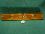 1965 Chevrolet Impala Super Sport Belair Biscayne Amber Park Lamp Lenses New. Fixed Price $16.00.