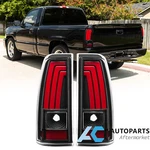 For 1999-2006 Chevy Silverado 1500 Led Tail Lights Assembly Rear Brake Lamp. Fixed Price $67.99.