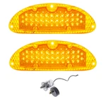 United Pacific Front Led Parking Light Set For 1955 Chevy Bel Air 150 210. Fixed Price $99.98.