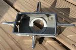 Oem 1969 Ford Galaxy 500 Fairlane Ltd Chrome Tail Back Up Light Lens Insert. Fixed Price $19.99.