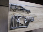 1955 Packard Clipper Grill Extension-turn Signal Light Bezels , Lenses. Fixed Price $32.00.