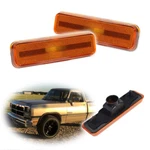 Side Marker Lights For Dodge Pickup Chrysler Plymouth Front Amber Park Lamp Set. Fixed Price $14.99.