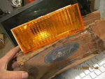 Nos/nib 1984-87 T-bird/cougar Front Right Turn Signal Lense/ford # E3SB 13215 Ab. Fixed Price $72.00.