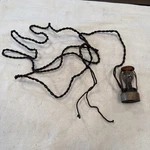 Antique Vintage Early Emergency Utility Light Lamp Accessory As Is Used Rare. Fixed Price $40.00.