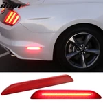Fits 15-17 Ford Mustang 2PCS Rear Bumper Side Marker Led Lights Lamps Reflectors. Fixed Price $19.50.