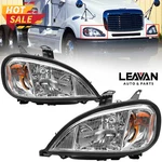 Pair Of Headlights Headlamps W/ Bulb For Freightliner Columbia. Fixed Price $115.99.