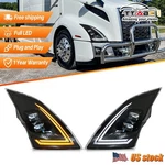 Full Led Headlights For 2018-2024 Volvo Vnl Vnr 400 740 Front Headlamp. Fixed Price $699.00.